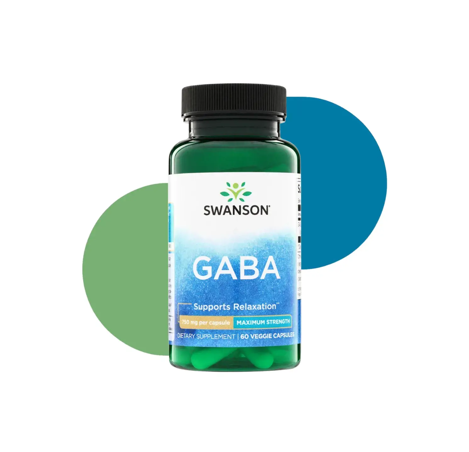 SA GABA 750 MG 60 VEG CAPS