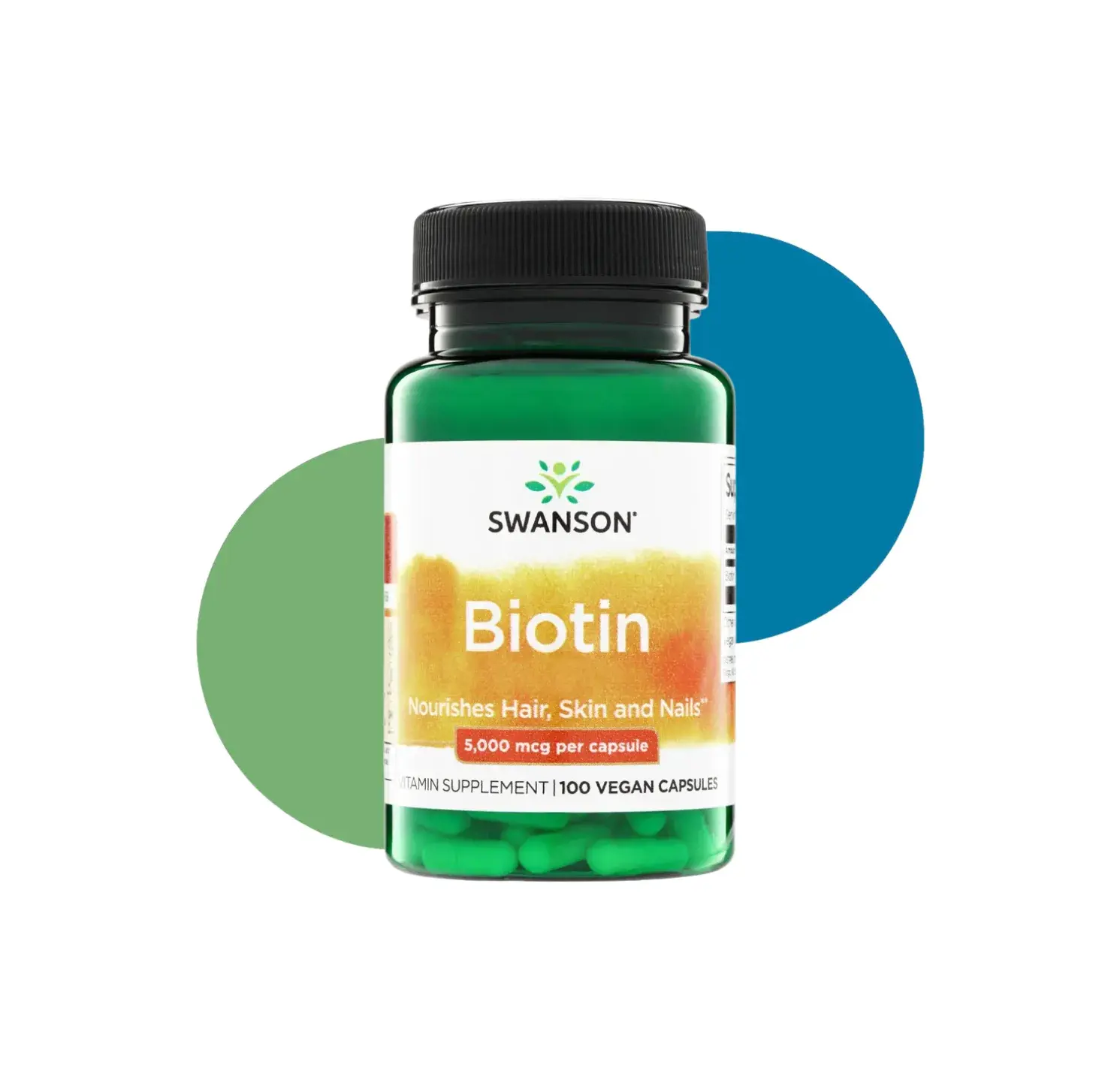 SA BIOTIN 5000 MCG 100 VEG CAPS