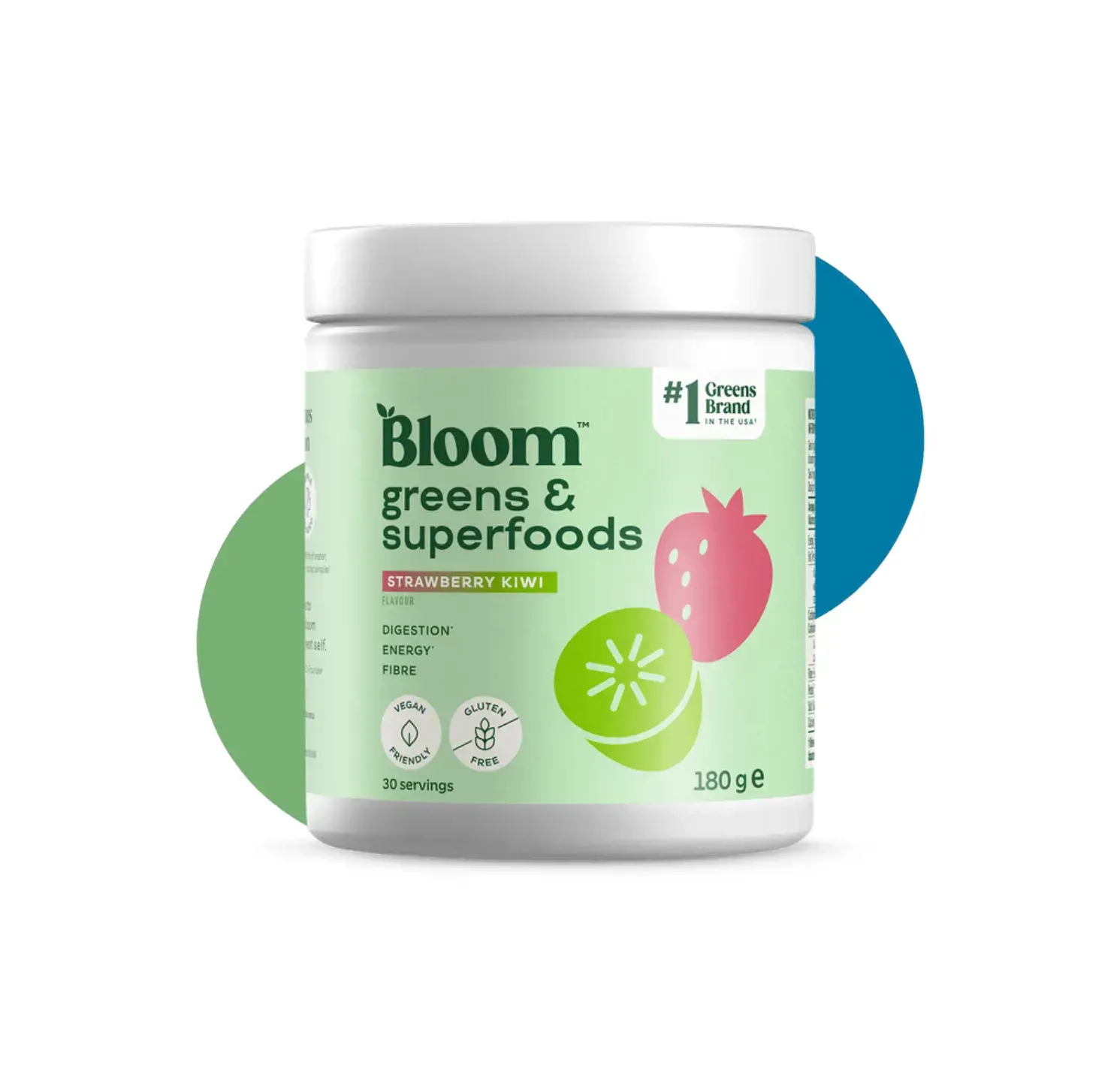 BM GREENS & SUPERFOODS 30 SER STRAWBERRY KIWI