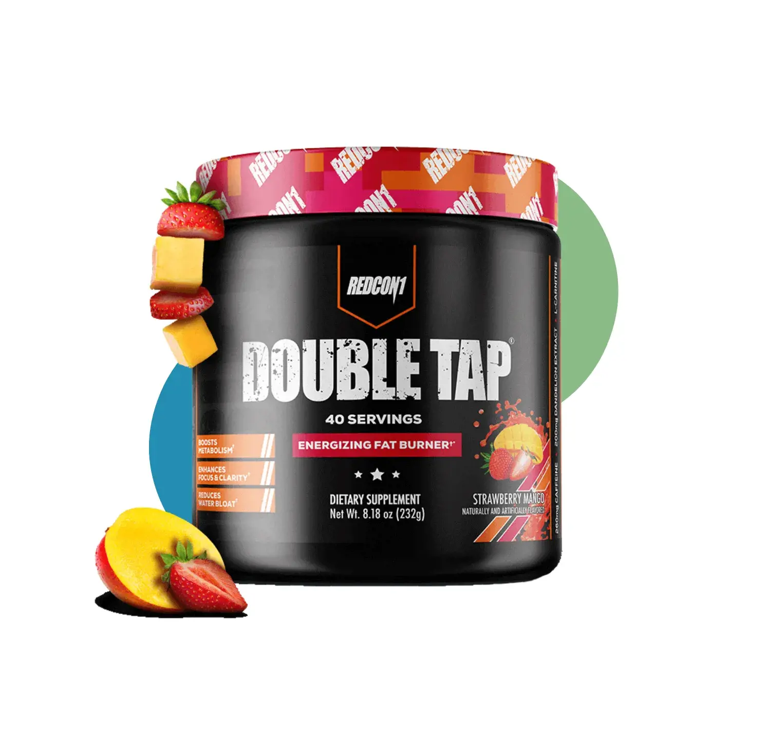 RD DOUBLE TAP 40 SER  STRAW MANGO