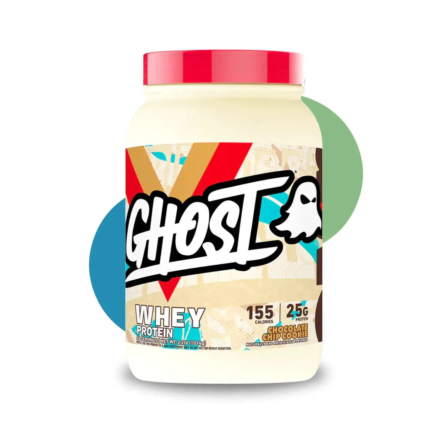GH WHEY PROTEIN 2 LB CHOCO CHIP COOKIE