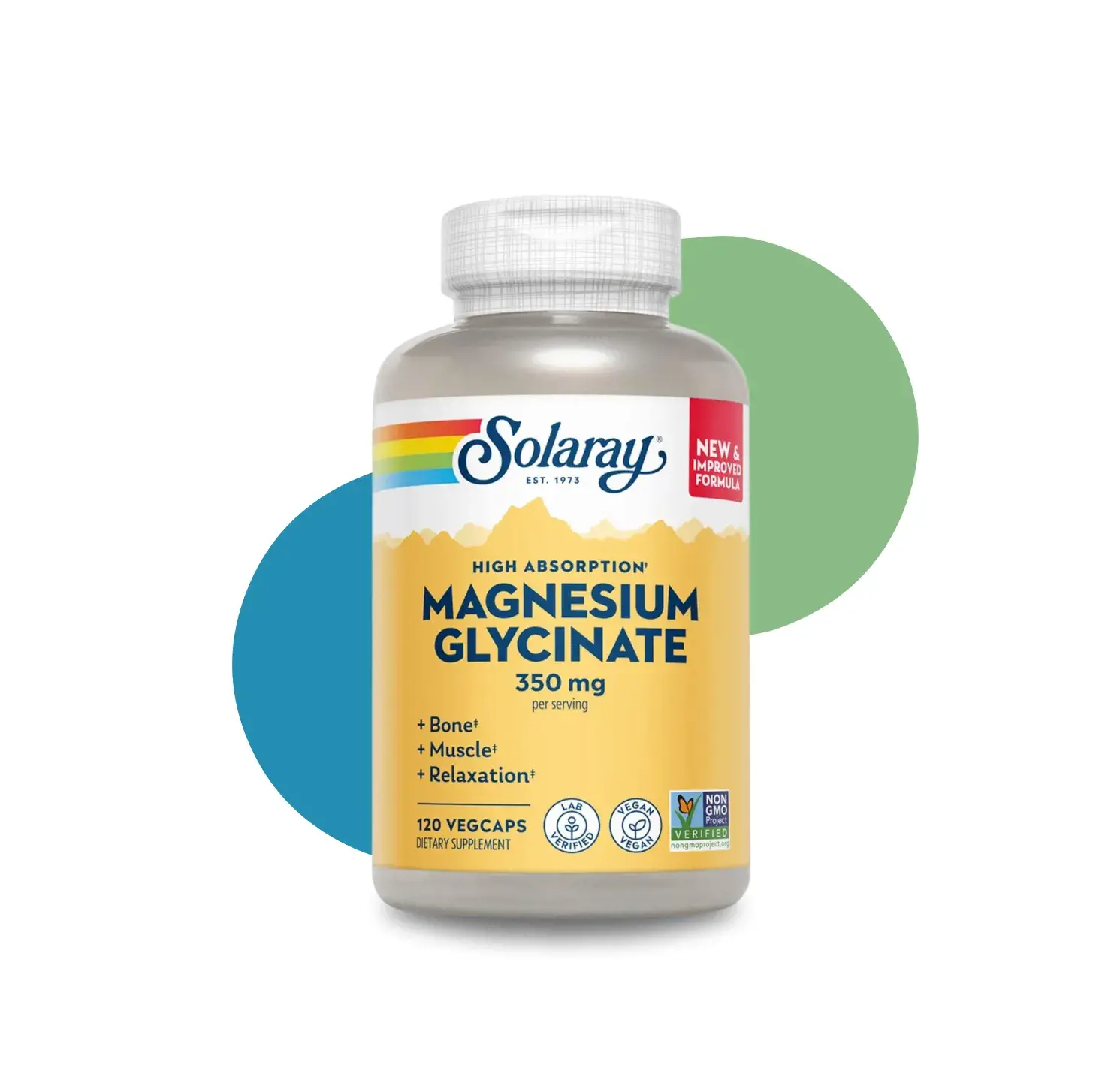 SL MAGNESIUM GLYCINATE 350 MG 120 VEG.CAPS