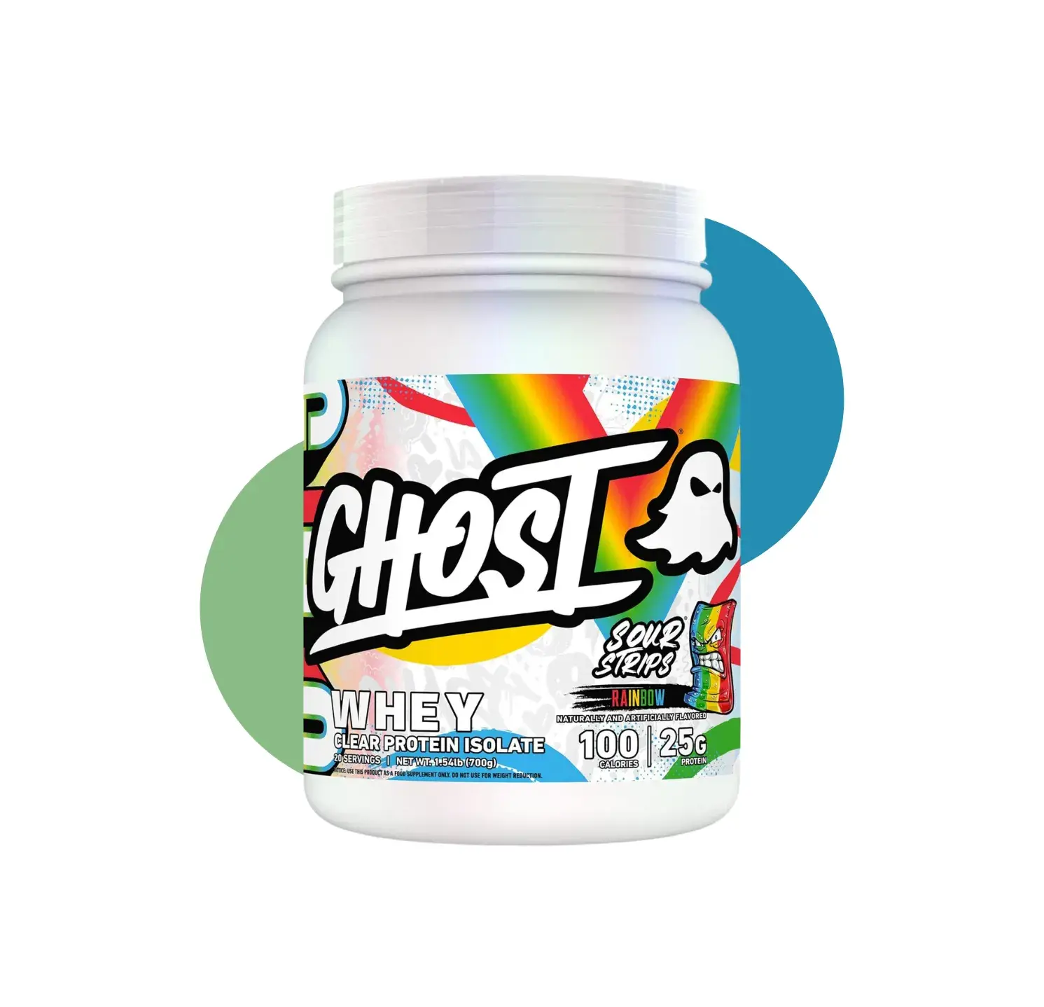 GH ISOLATE WHEY CLEAR 20SER SOUR STRIPS