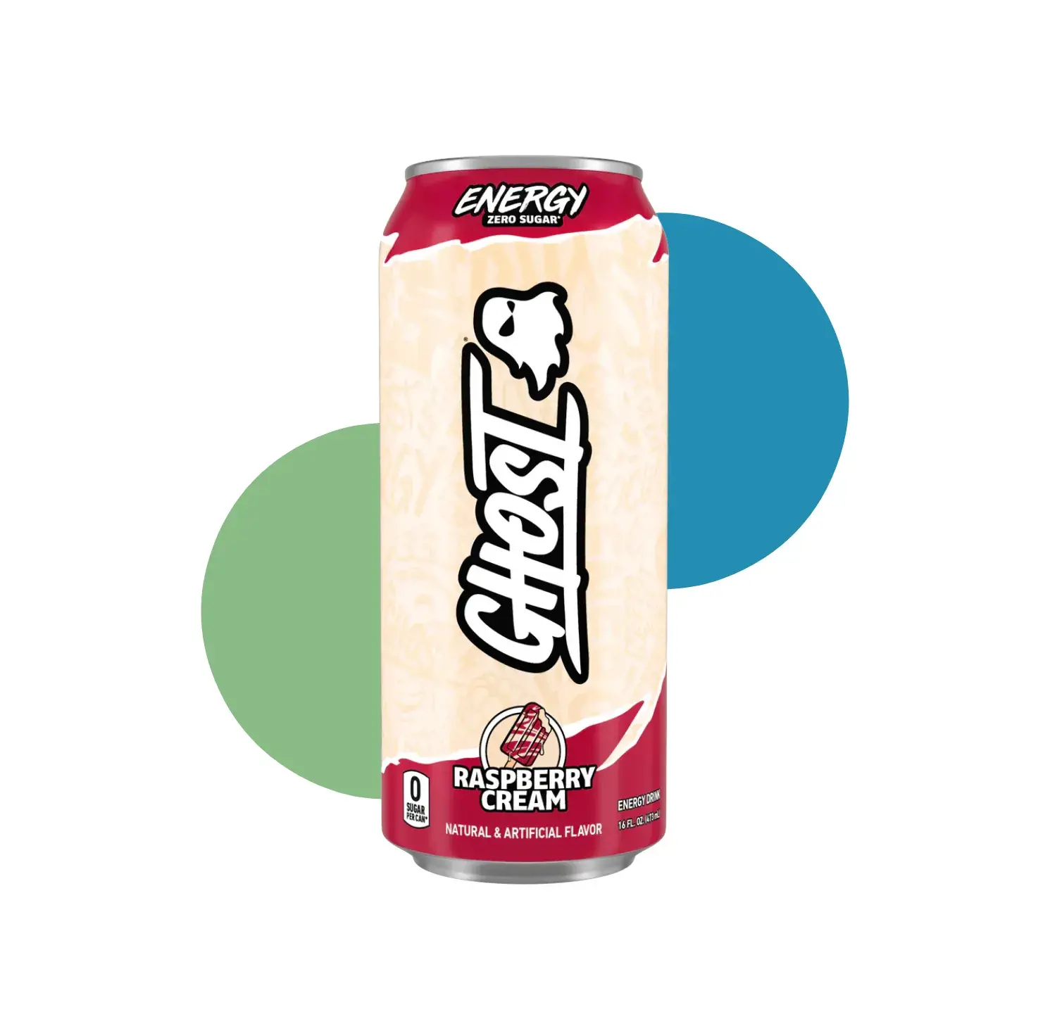 GH ENERGY RTD 473 ML RASPBERRY CREAM