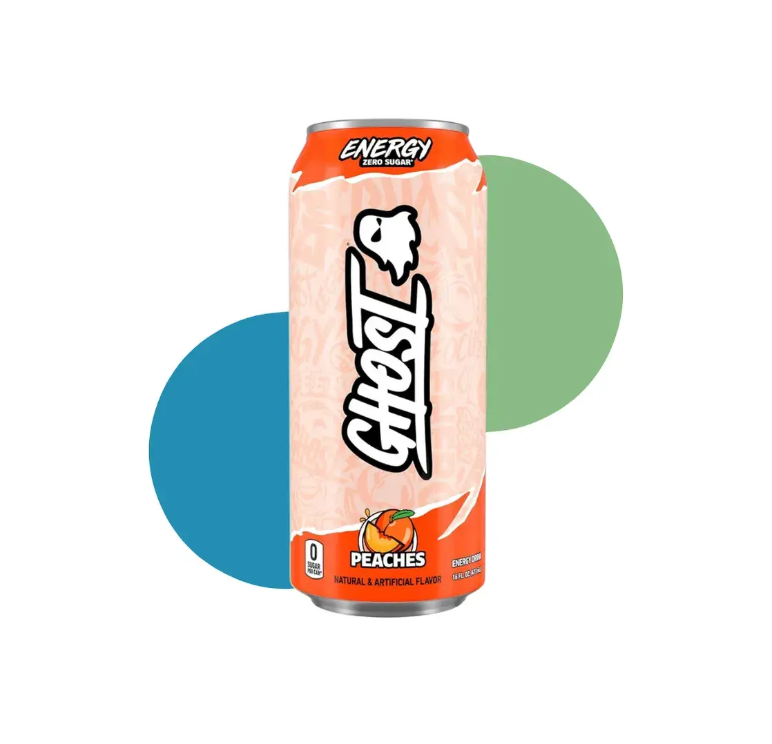 GH ENERGY RTD 473 ML PEACHES