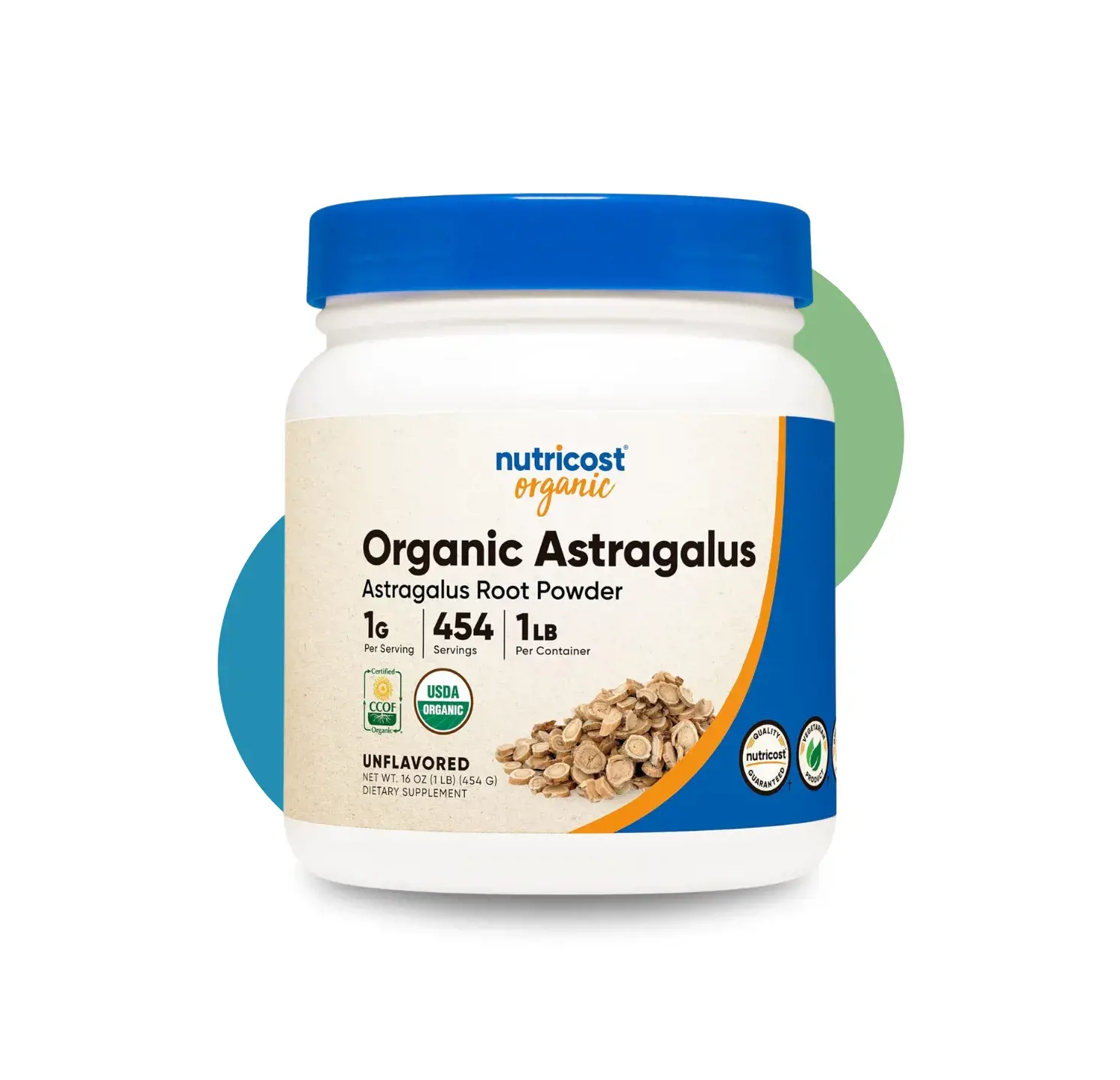 NT ORGANIC ASTRAGALUS 1 GM 1 LB UNFLVOURED