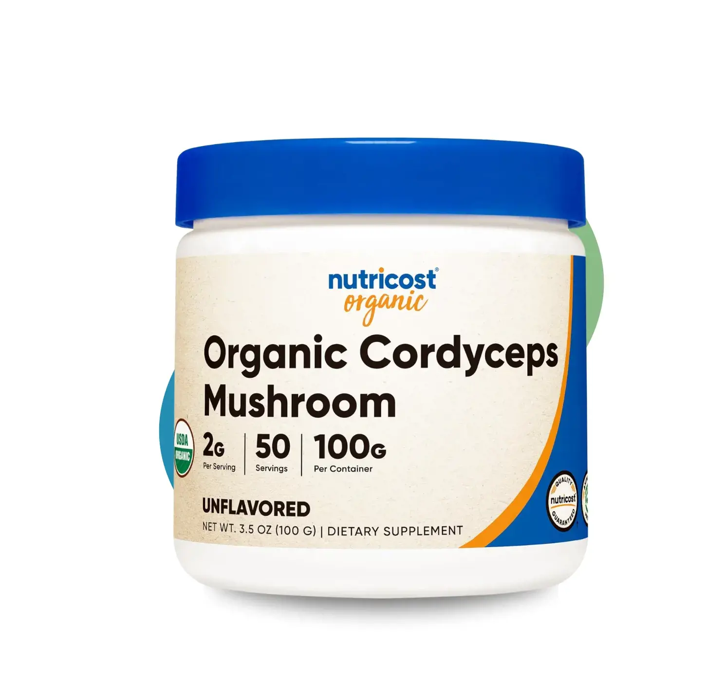 NT ORGANIC CORDYCEPS MUSHROOM 100 GM UNFLVOURED